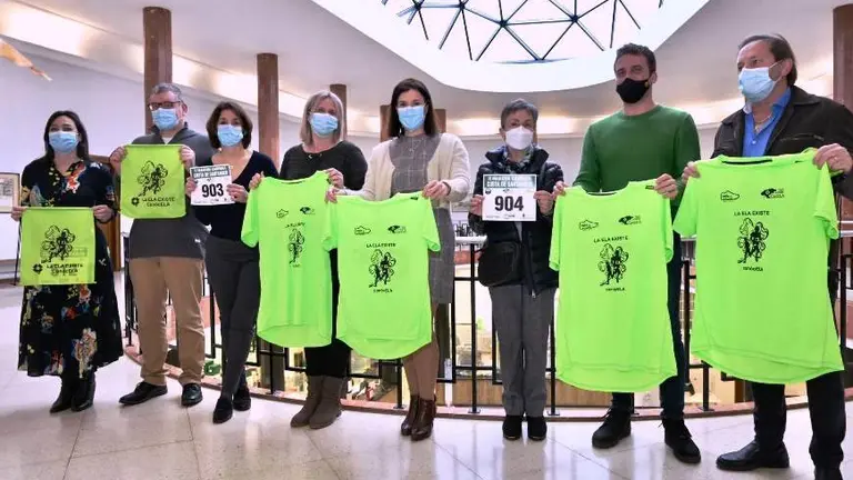 Presentaci&oacute;n del Trail Solidario en Santander a favor de los enfermos de la ELA.