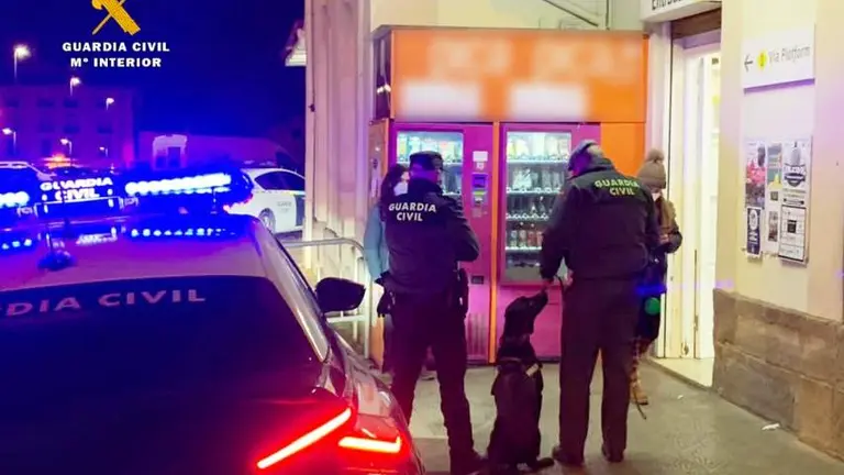 Dispositivo de seguridad por el Carnaval en Cabezón de la Sal.