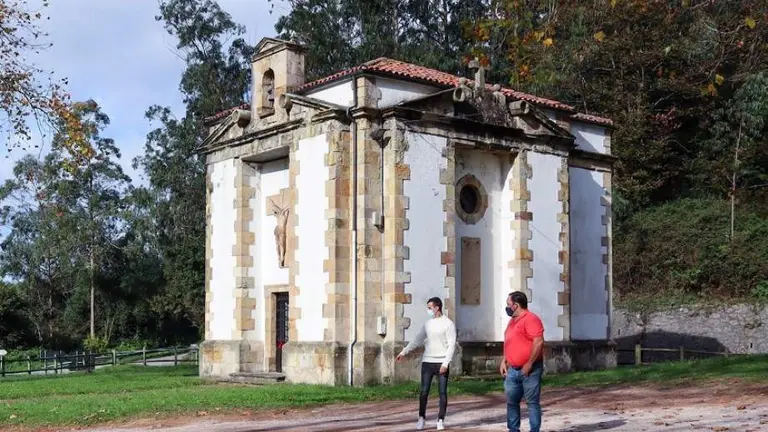Hazas de Cesto concluye la reparación de la ermita Jesús del Monte tras los actos vandálicos.