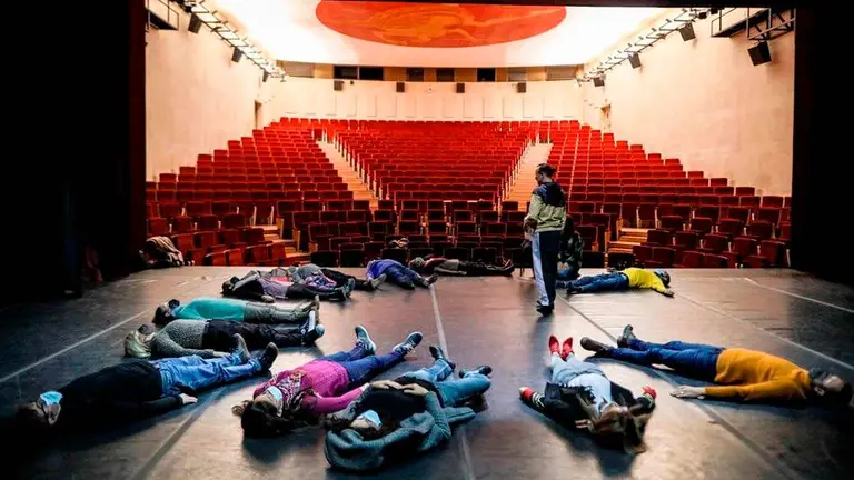 Bel&eacute;n de Benito en La caja de cristal.