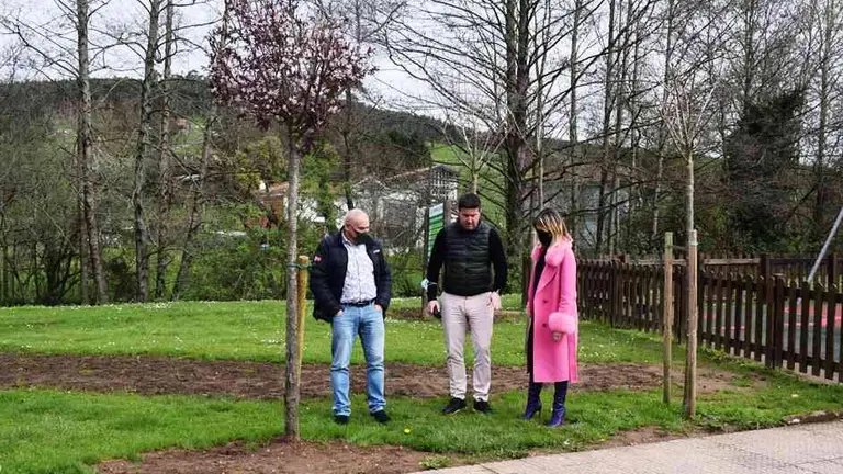 Vista de la parcela en Renedo, en Pi&eacute;lagos.