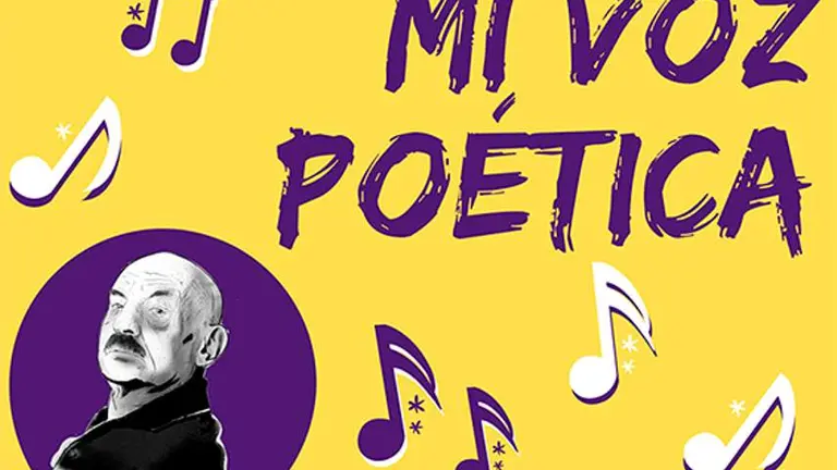 Cartel del concurso 'Mi voz po&eacute;tica'.