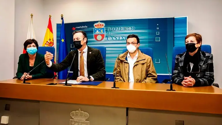 Presentación de la Feria de ganado en Ruente.