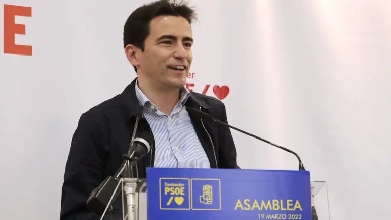 Pedro Casares tras la asamblea.