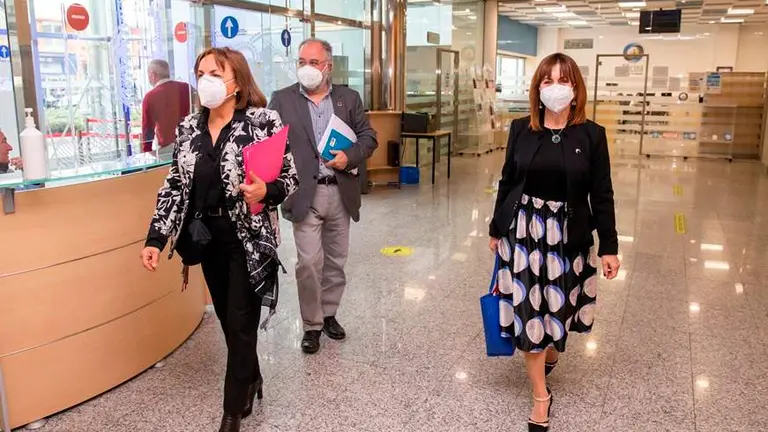 La consejera de Políticas Sociales, Ana Belén Álvarez, anunció las ayudas.