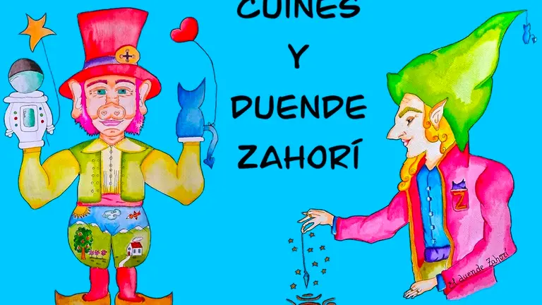 Cuin y el duende zahor&iacute;. Ilustraci&oacute;n de M&ordf; Pilar G.Pantale&oacute;n