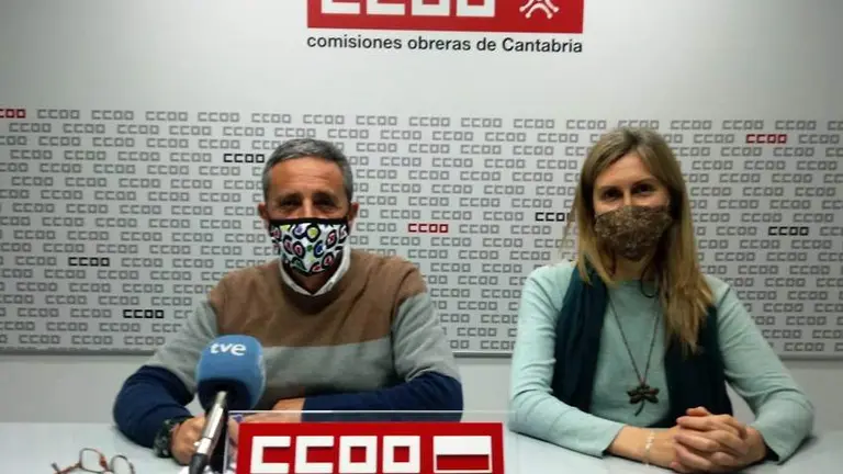 Carmelo Renedo y Elena Díaz denuncian el cierre de Centros de Interpretación.