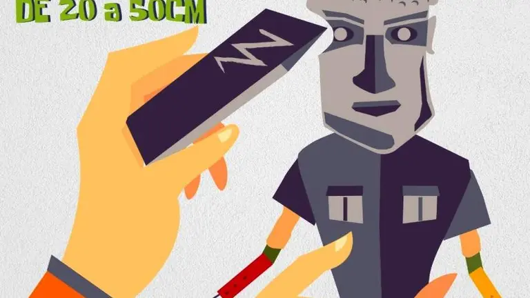 Cartel del Concurso de Miniaturas en Reinosa.