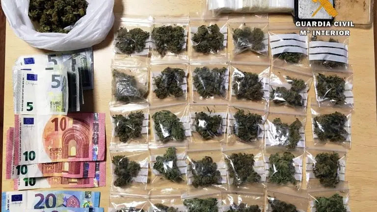 Incautada la droga en Castro Urdiales.