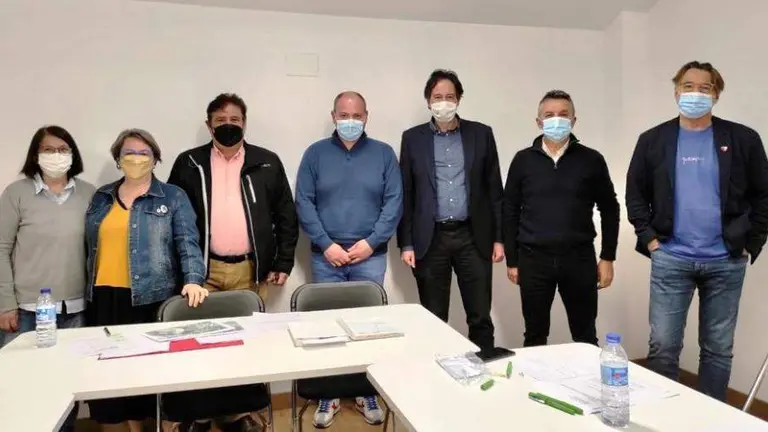 reuni&oacute;n con el consejero de Obras P&uacute;blicas para pedir inversiones en las juntas vecinales de Castro Urdiales.