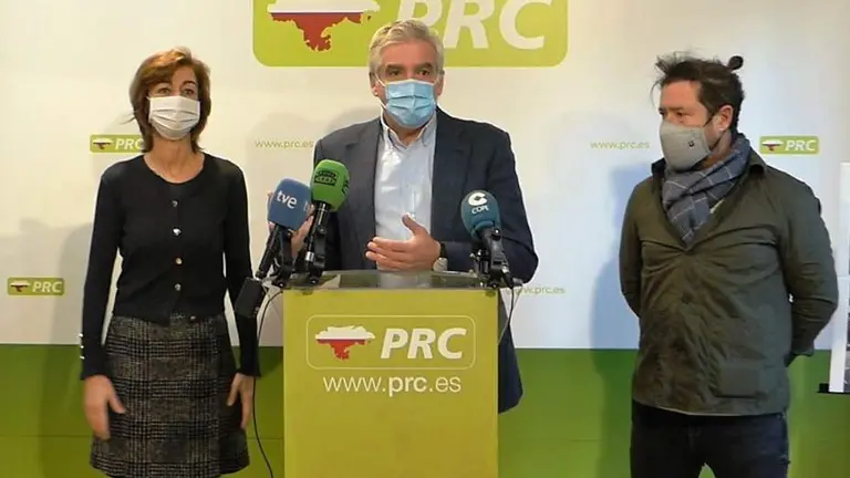 Representantes del PRC de Santander.