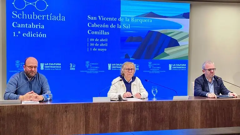 Presentación de la primera Schubertíada en Cantabria.