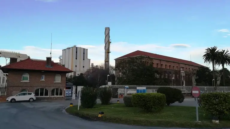 Instalaciones de la empresa Solvay. R.A