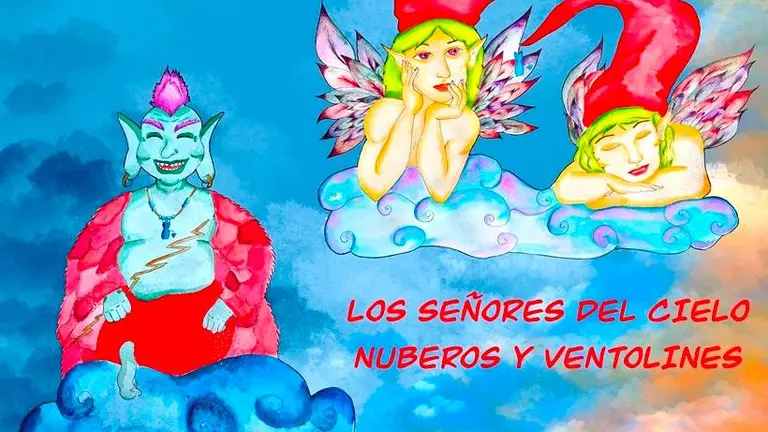 Ventolines y Nuberos. Ilustración de Pilar G
