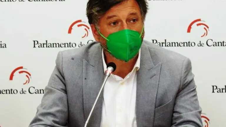 El portavoz parlamentario de Vox, Cristóbal Palacio.