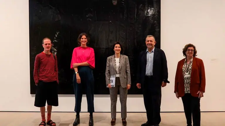 Botín Philip Hoare, Barbara Rodriguez Muñoz, Fátima Sanchez, Vicente Todolí y Begoña Guerrica Echevarria