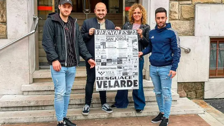 Presentaci&oacute;n de la programaci&oacute;n de las fiestas de San Jorge, en Vi&eacute;rnoles.