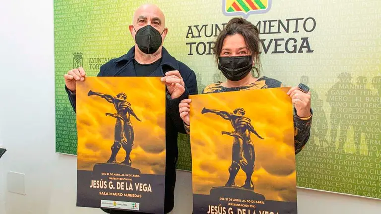 Presentación de la muestra del artista Jesús de La Vega.