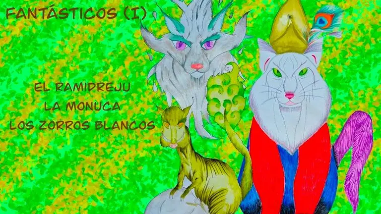 Ilustración de Animales Fantásticos I. Mª Pilar G. Pantaleón