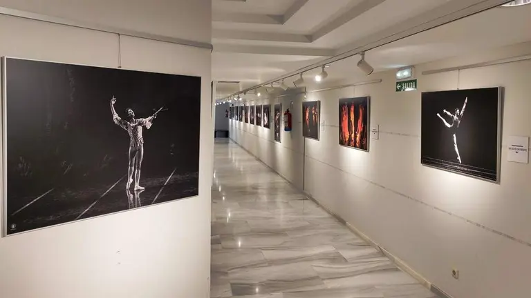 Muestra fotográfica sobre la danza en el Palacio de Festivales.