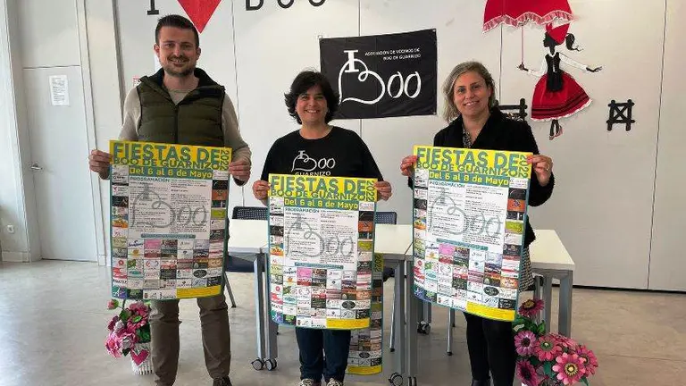 Presentaci&oacute;n de las fiestas de Boo de Guarnizo. en El Astillero.
