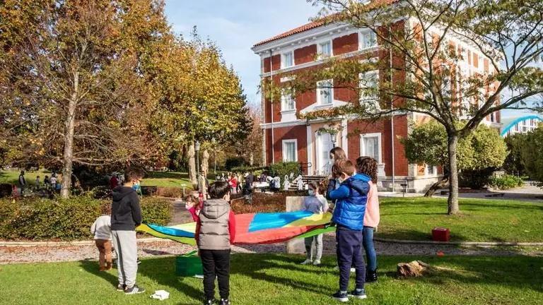 Los niños disfrutan de actividades en Polanco