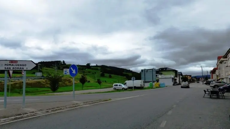 Localidad de Pomaluengo, en Castañeda. R.A.
