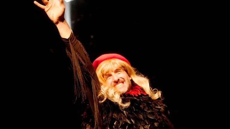 Representación de la obra 'Barro rojo'.