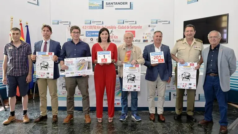 Presentaci&oacute;n de los 100 kil&oacute;metros Ciudad de Santander.