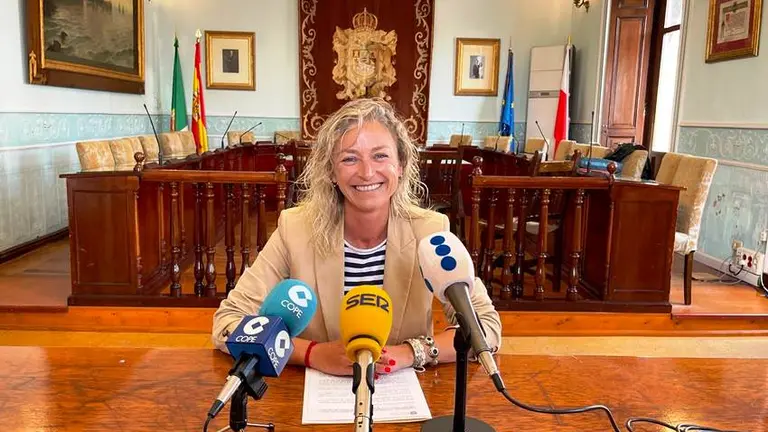 La alcaldesa de Castro Urdiales, Susana Herrán.