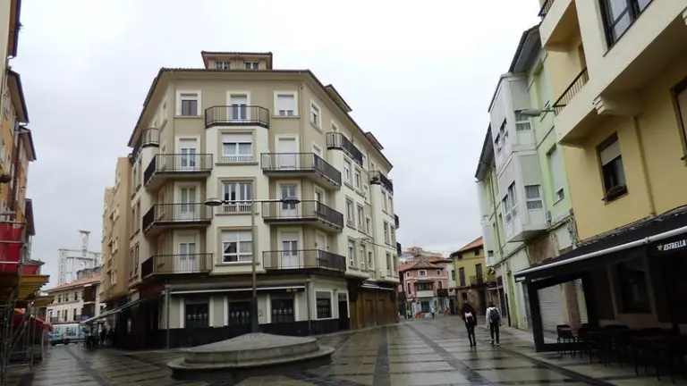 Zona centro de Torrelavega. R.A.