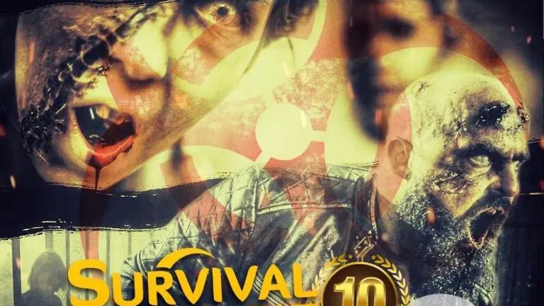 Cartel del juego de zombies en Reinosa.