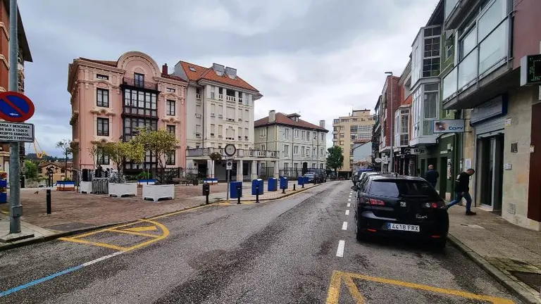 Calle General Francisco D&iacute;az Pimienta, en Astillero.