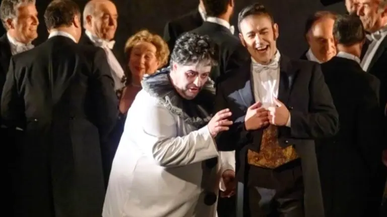 Representación de la ópera 'Rigoletto'.