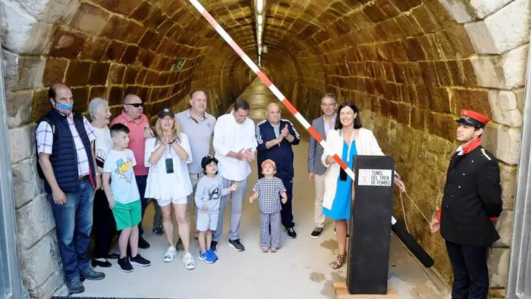 Inauguraci&oacute;n del t&uacute;nel hist&oacute;rico de Tetu&aacute;n, en Santander.