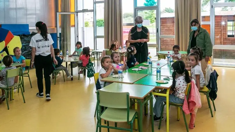 Campamentos para los ni&ntilde;os, organizados en Polanco.