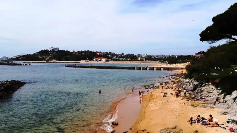 Playa de La Magdalena, en Santander. R.A.