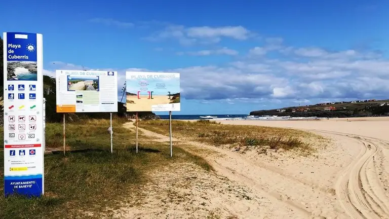 Playa de Cuberris, en Ajo, en Bareyo. R.A