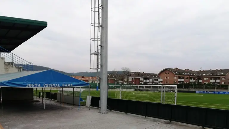 Instalaciones de la Sociedad Deportiva Gama donde se jugar&aacute;n los torneos. R.A.