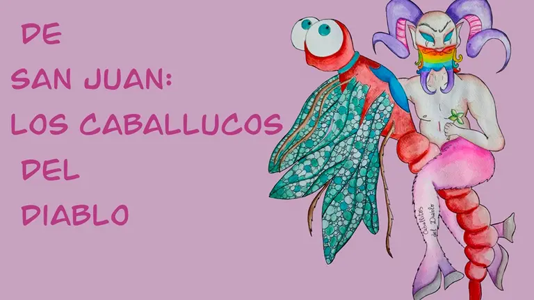 Ilustración de Caballucos del Diablo.