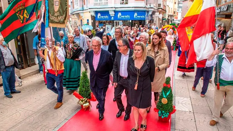 Un momento del homenaje al cineasta