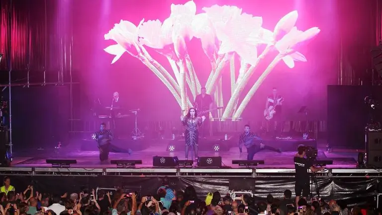 Concierto de Fangoria en Noja.