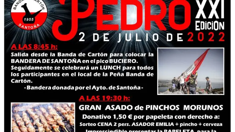 La Banda de Cart&oacute;n organiza la fiesta de San Pedro en Santo&ntilde;a. Facebook Banda de Cart&oacute;n