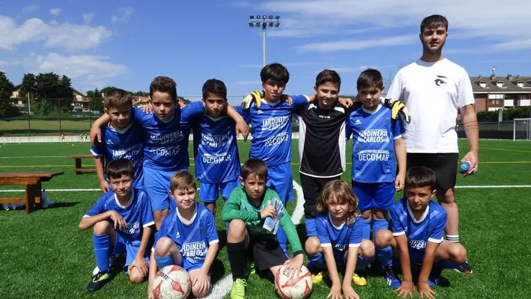 Gama categor&iacute;a benjam&iacute;n, nacidos en 2013. R.A.