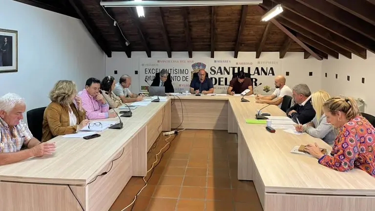 Pleno de Santillana del Mar.