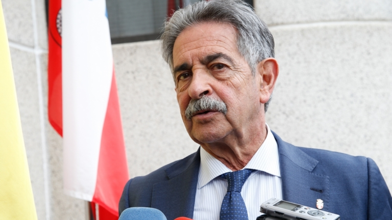 El presidente regional, Miguel Ángel Revilla, destacó la situación de la Comunidad Autónoma.