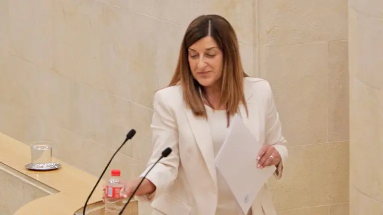 La presidenta del PP cántabro, María José Sáenz de Buruaga.
