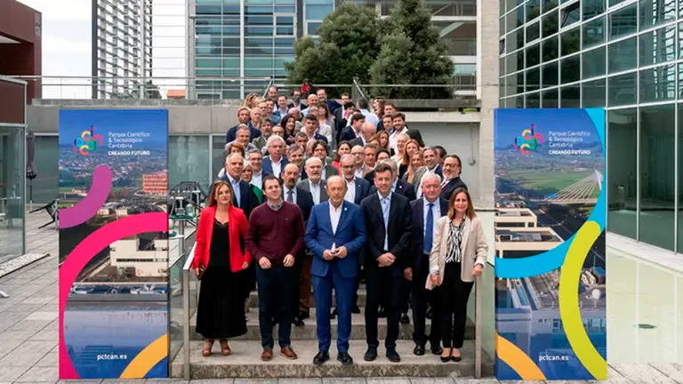 Acto de presentación del Plan Estratégico para el Pctcan, en Santander.