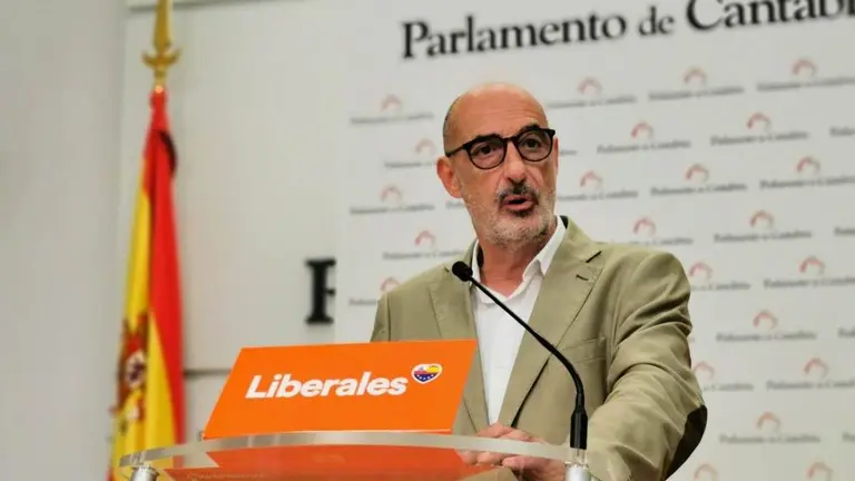 El portavoz parlamentario de Cs, Félix Álvarez.