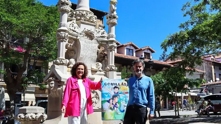 Presentaci&oacute;n del programa de las fiesta de Santo Cristo del Amparo en Comillas.